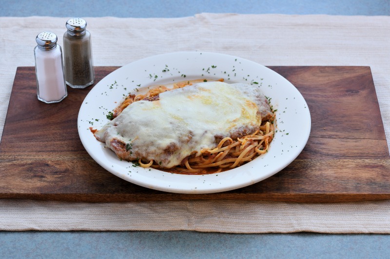 Linguini with Chicken Parmigiana