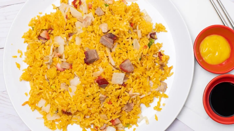 30. Roast Pork Fried Rice 叉烧炒饭