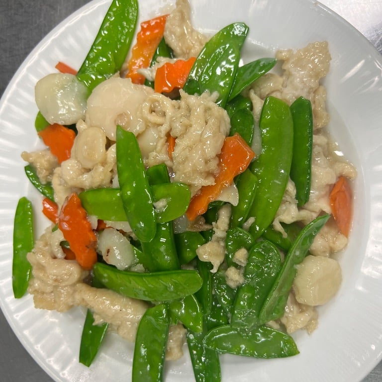 Chicken with Snow Peas