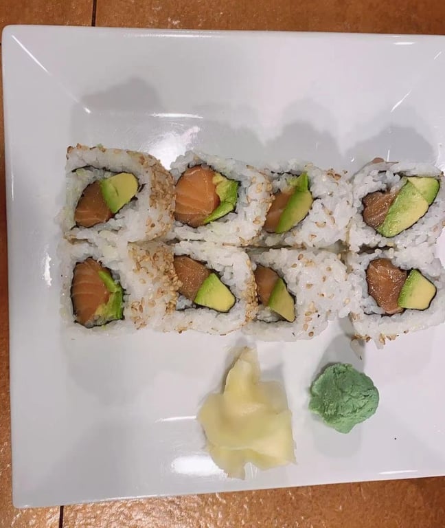 Salmon and Avocado Roll Image