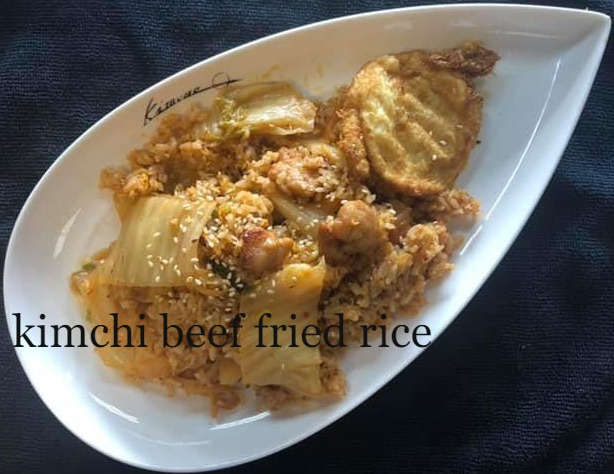 Kimchi Beef Fried Rice