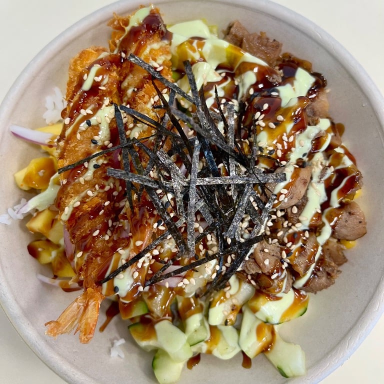 Chicken Shrimp Aloha