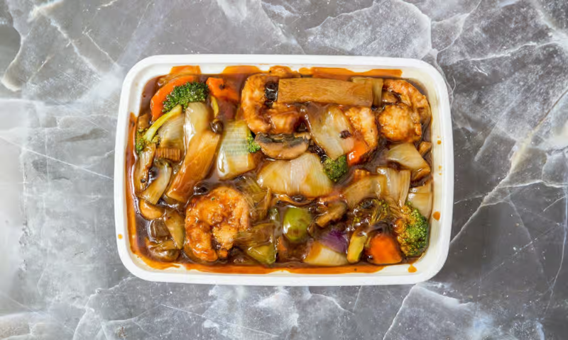 78. Shrimp w. Black Bean Sauce