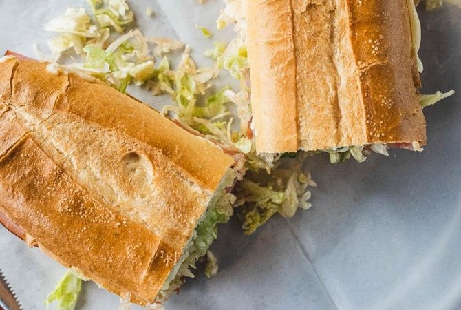 Ham or Turkey Classic (toasted)