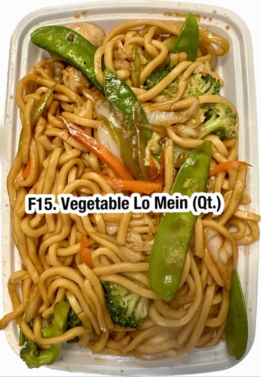 F15. 菜捞面 Vegetable Lo Mein