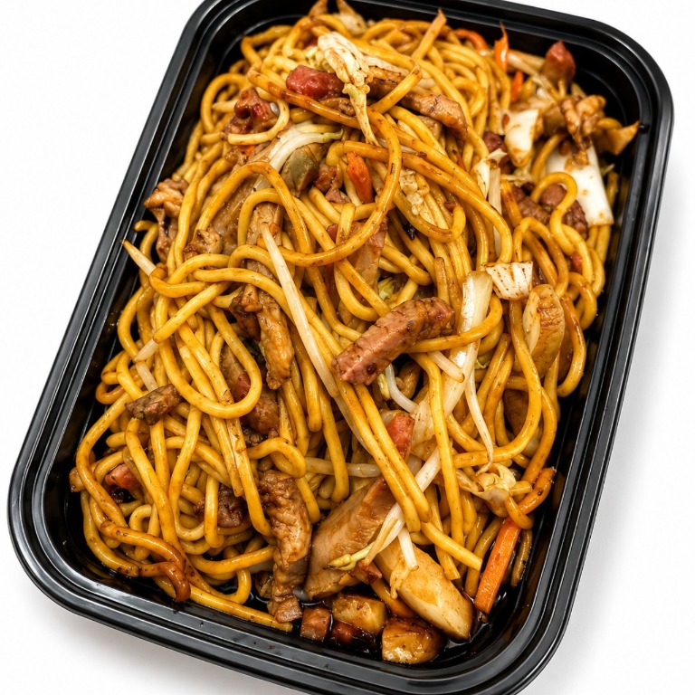 Roast Pork Lo Mein