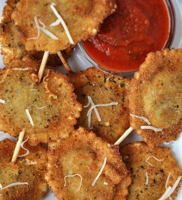 Toasted Cheese Ravioli Image