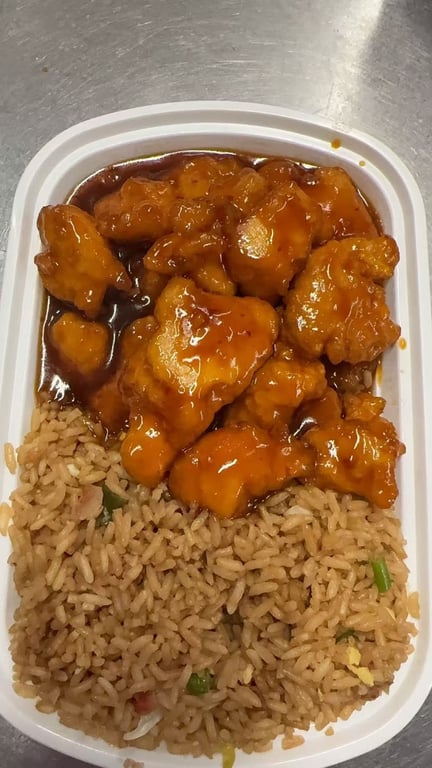 C 1. White Meat General Tso's Chicken