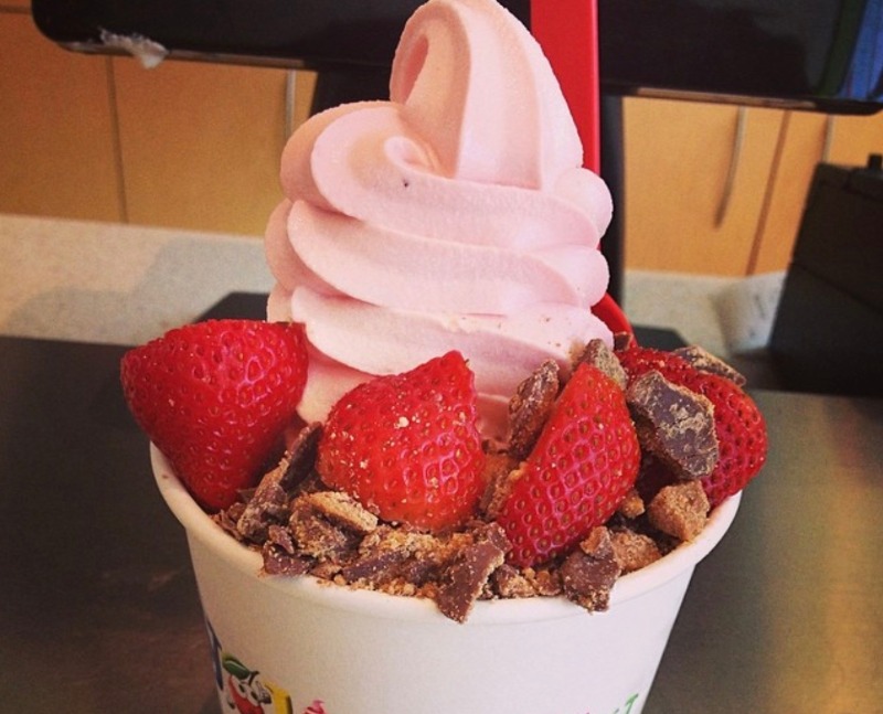 Strawberry Sensations Frozen Yogurt