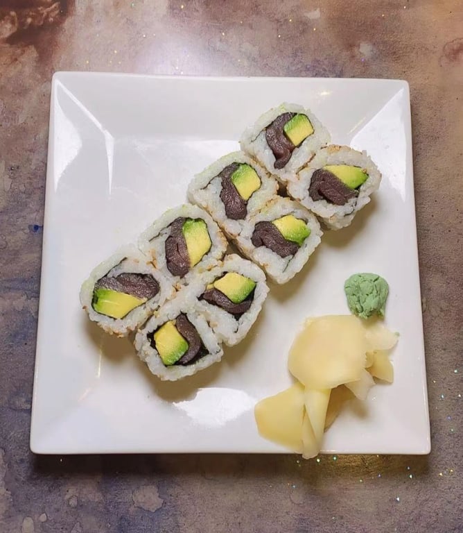 White Tuna Avocado Roll