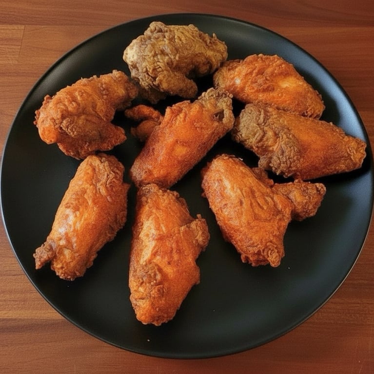 15. Hot & Spicy Chicken Wings (8)
