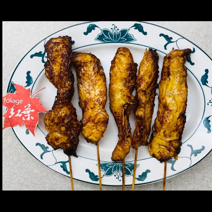 13b. Teriyaki Chicken on the Stick (5) 鸡串