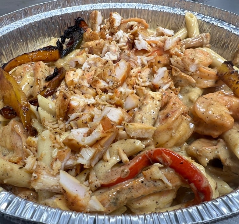 Shrimp Rasta Pasta & Chicken