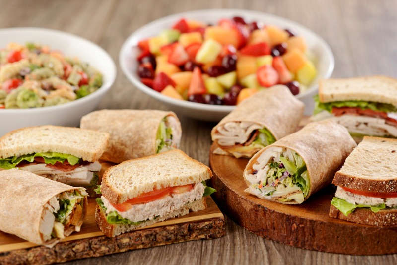 Sandwich & Side Boxed Lunch Image