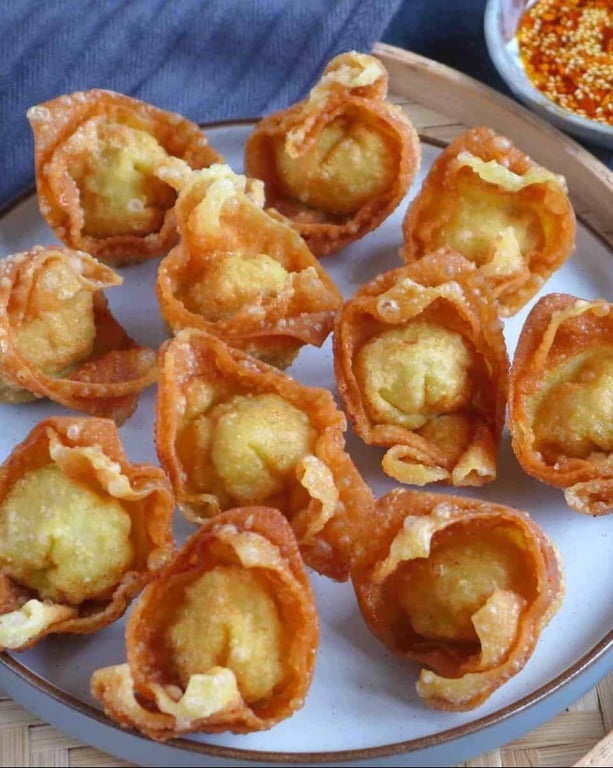 炸云吞 5. Fried Wonton (6)