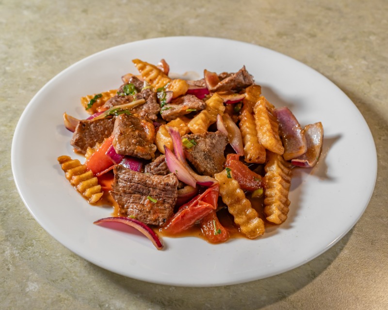 Pollo Saltado (Peruvian chicken Stir-fry)