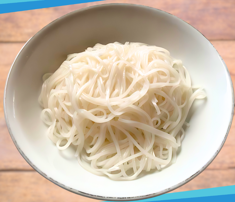 Bowl of Steamed Noodles