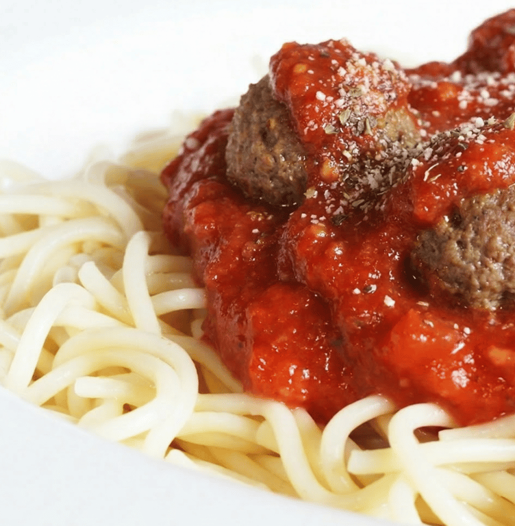 Spaghetti Meatballs