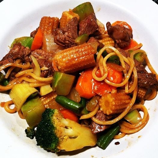 67. Beef with Chinese Vegetables Image