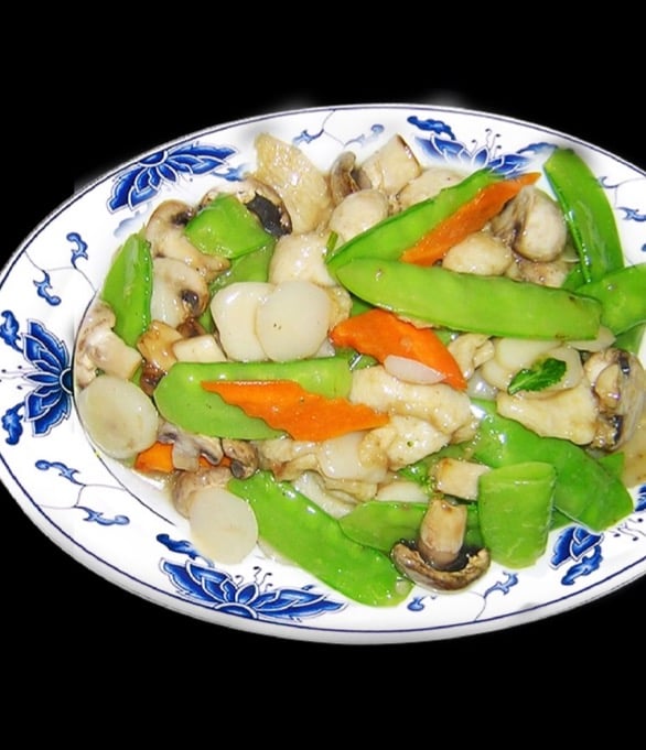 Chicken with Peapods 雪豆鸡