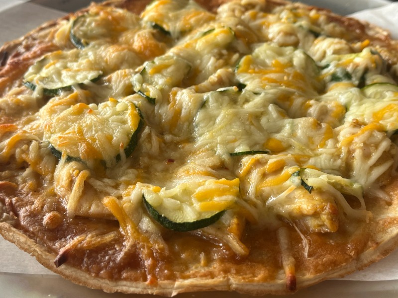 Chicken Satay Pizza