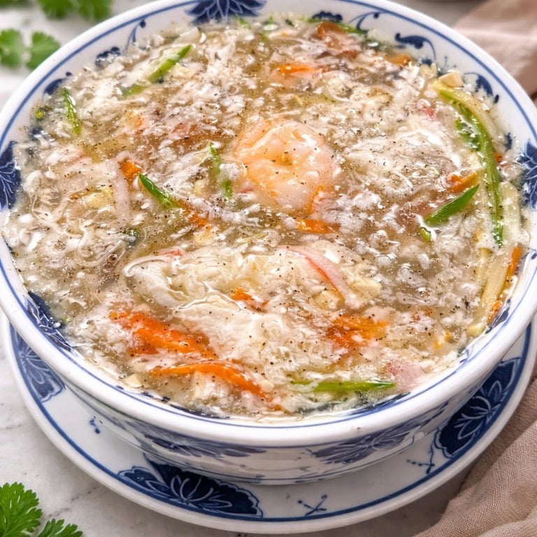 S010. Seafood Hot & Sour Soup