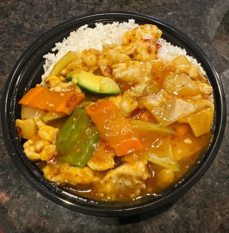 LC11. Curry Chicken w. Onion 洋葱咖喱鸡