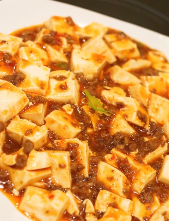 8. Ma Po Tofu  w. Minced Pork 麻婆豆腐