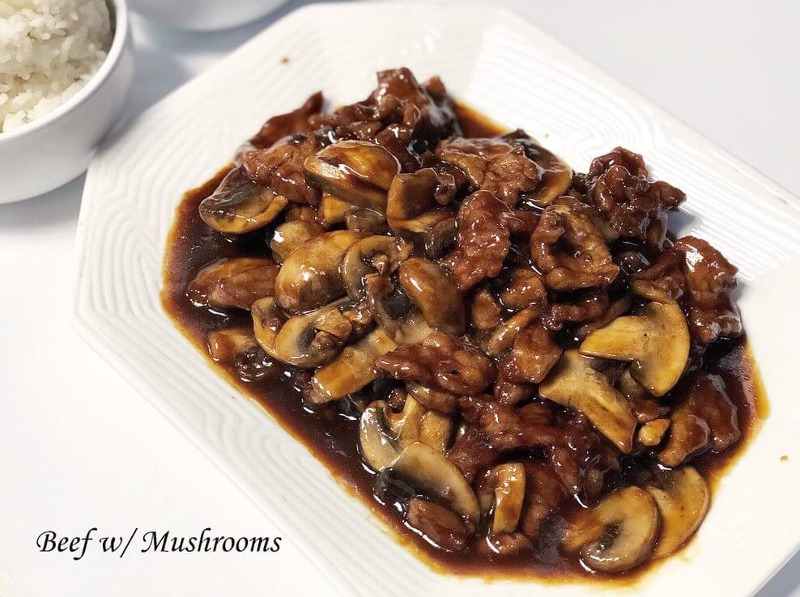 B5. Beef with Mushroom 蘑菇牛