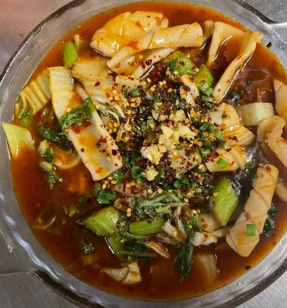 SP32. Szechuan Style Spicy Squid 四川鱿鱼