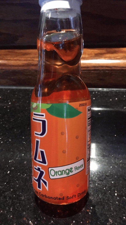 Orange Japanese Soda