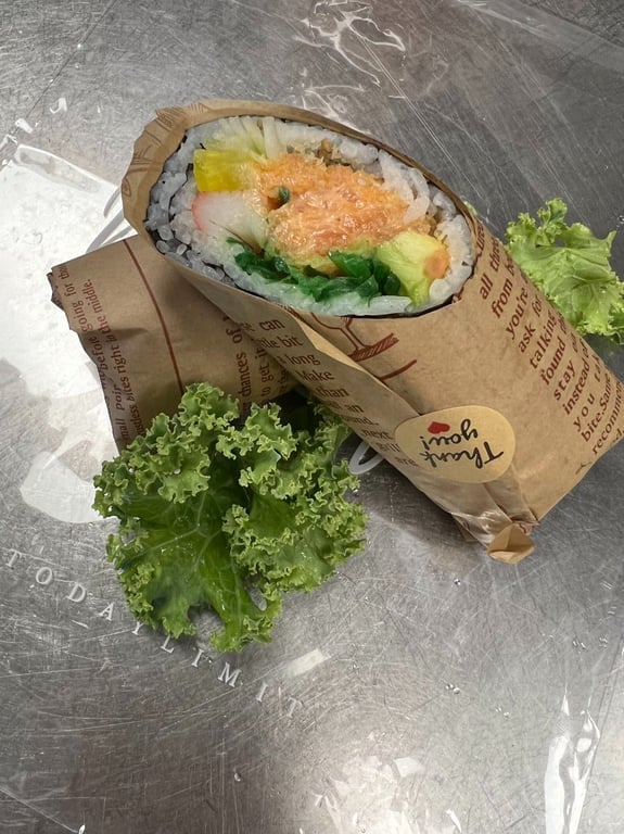 Spicy Sushi Burrito