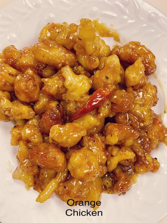 16. Orange Chicken