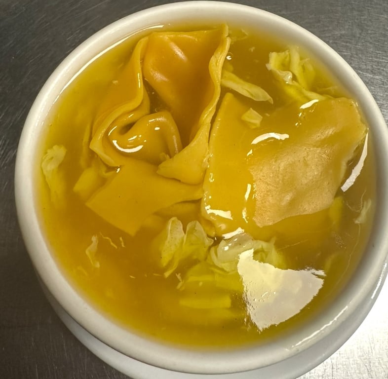 18. Wonton Egg Drop Soup