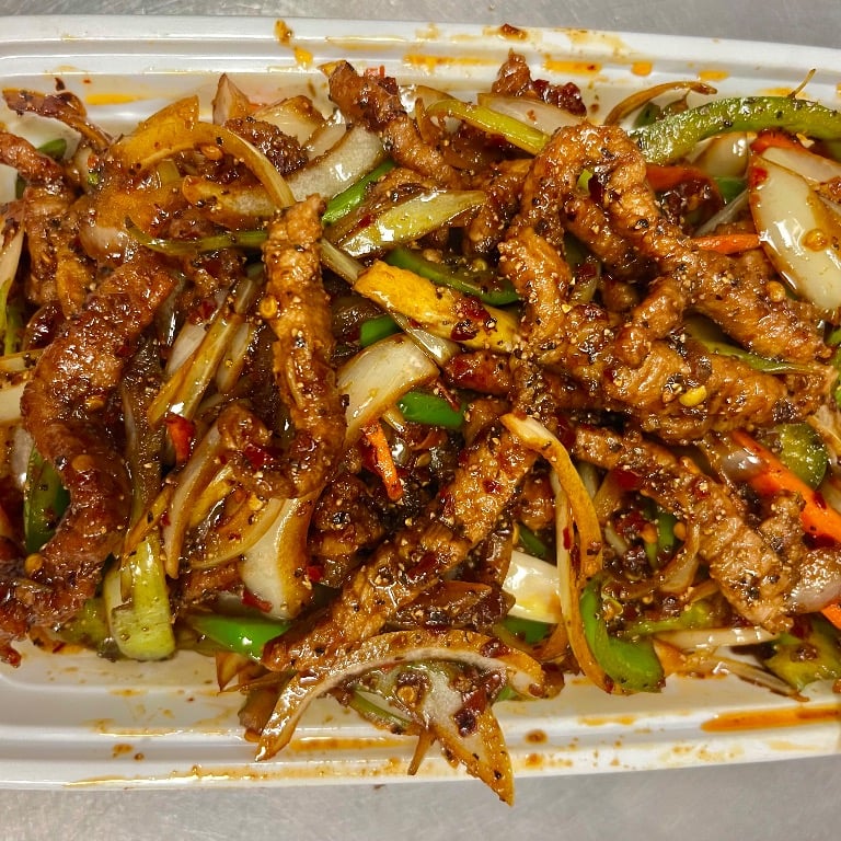 75. Hot & Spicy Shredded Beef