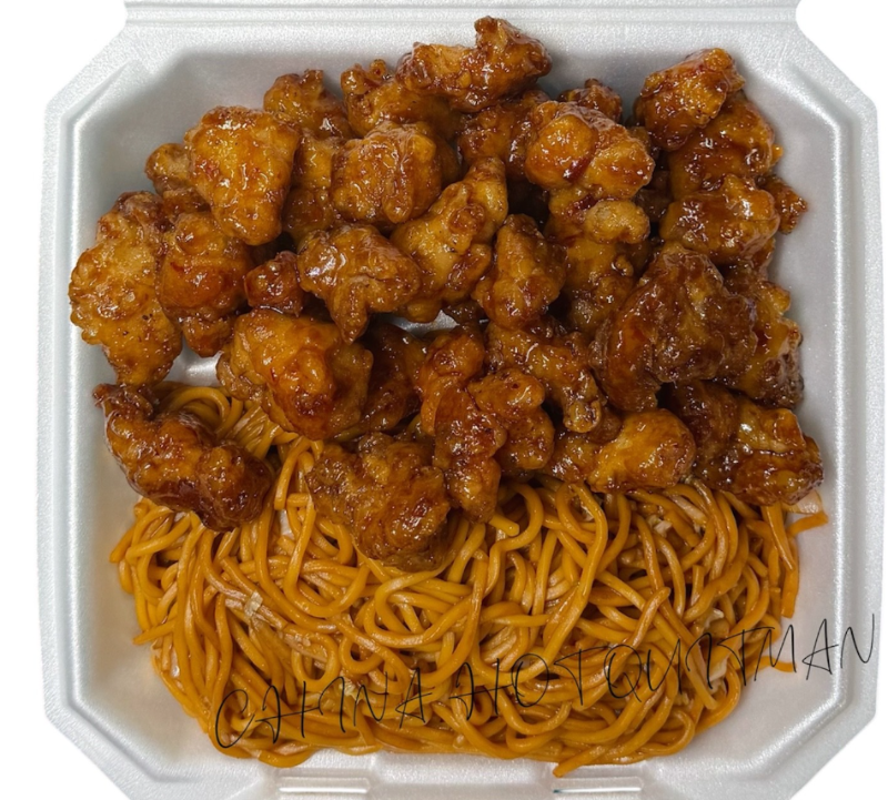 Big Plate Special Mongolian Chicken + Lo Mein