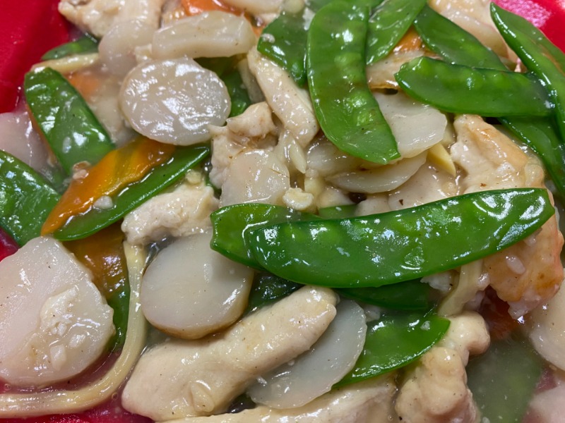 Chicken with Snow Peas