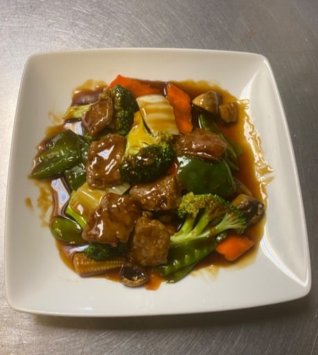 57. Beef w. Mixed Vegetables