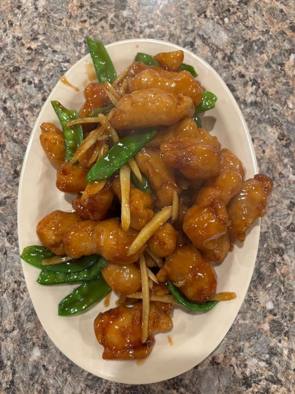 S19. 四季豆鸡 Ginger Chicken w. String Beans