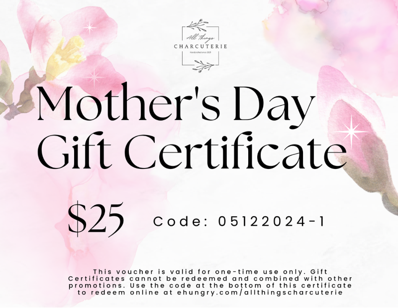 Mothers Day Gift Certificate