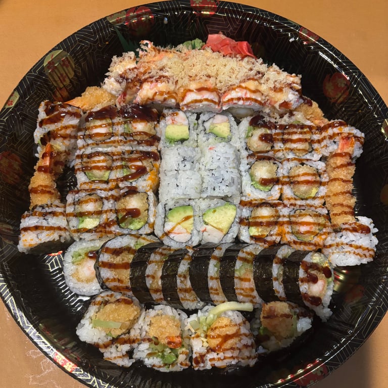 Crazy Shrimp Sushi Tray (44pcs)