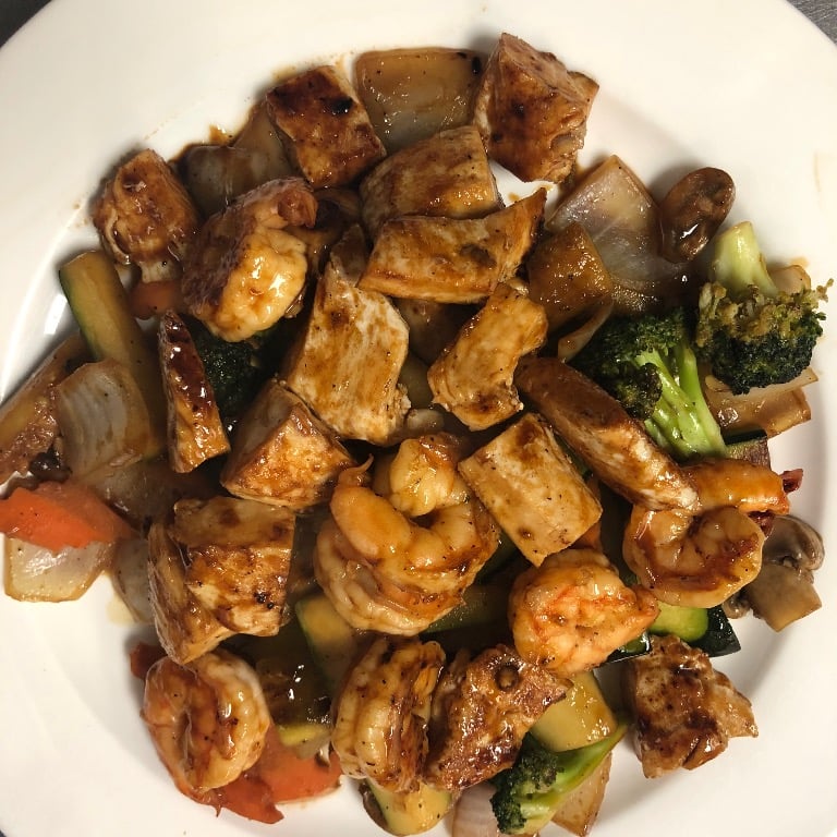 8. Hibachi Chicken & Shrimp