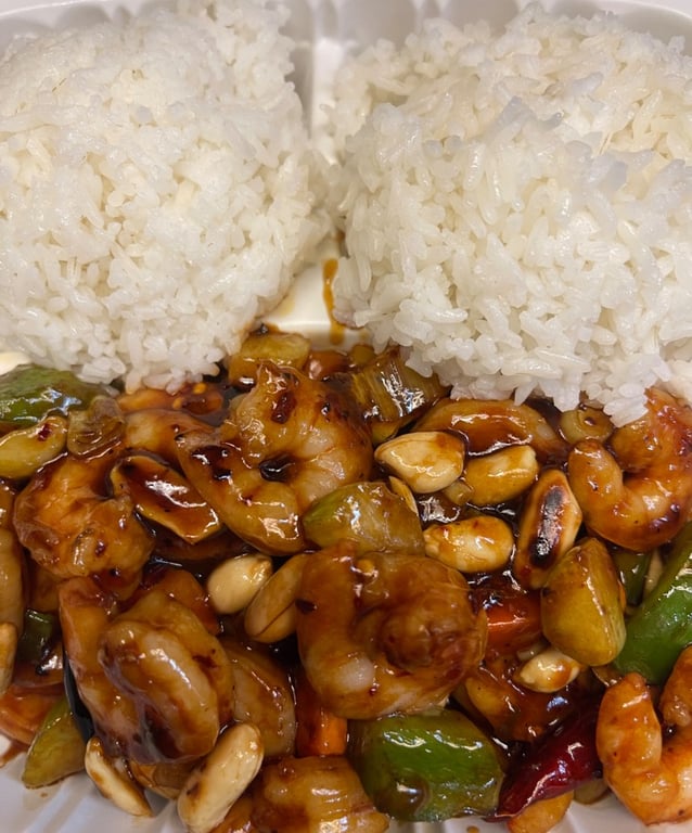 D6. Kung Pao Shrimp
