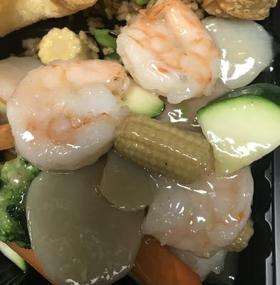 83. 什菜虾 Shrimp w. Fresh Vegetables