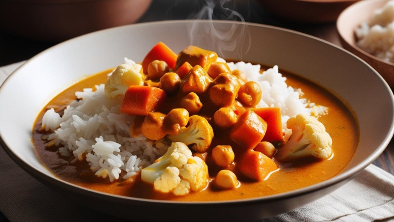 Vegan curry stew