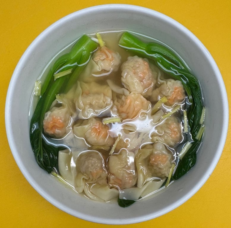 鲜虾云吞 Shrimp & Pork Wontons