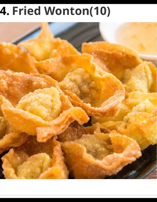 4. Fried Wonton (10) <br>炸云吞