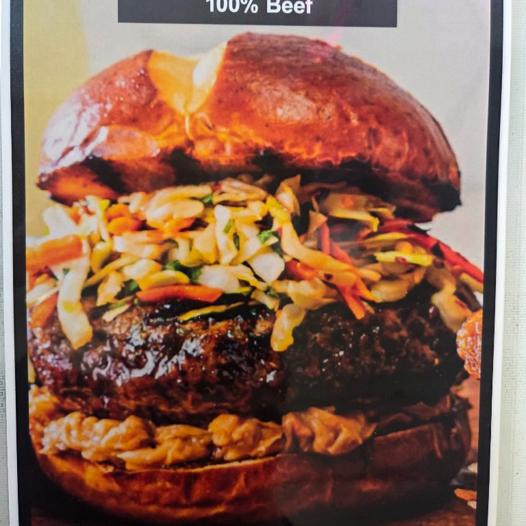 Tamarind Burger with Fries