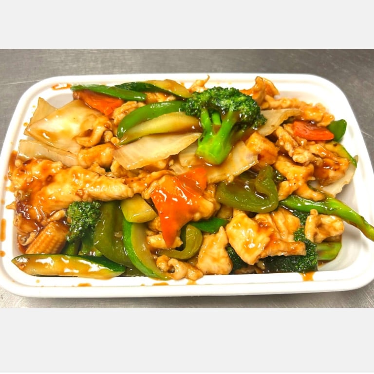 85. Chicken Szechuan Style