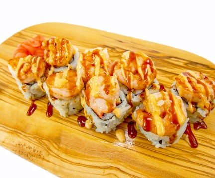 Hibachi Chicken & Shrimp Roll